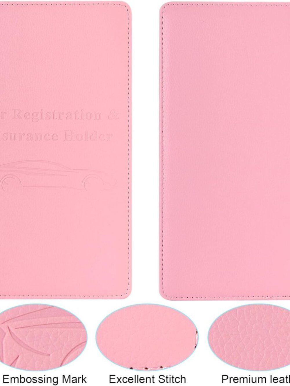Car Registration and Insurance Holder, Car Accessories Vehicle Glove Box Car Org - Picture 4 of 8